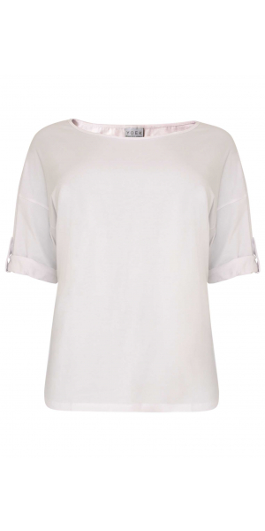 Yoek | Shirt roll-up sleeves ORGANIC COTTON