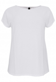Shirt sleeveless OBLIE - white black 