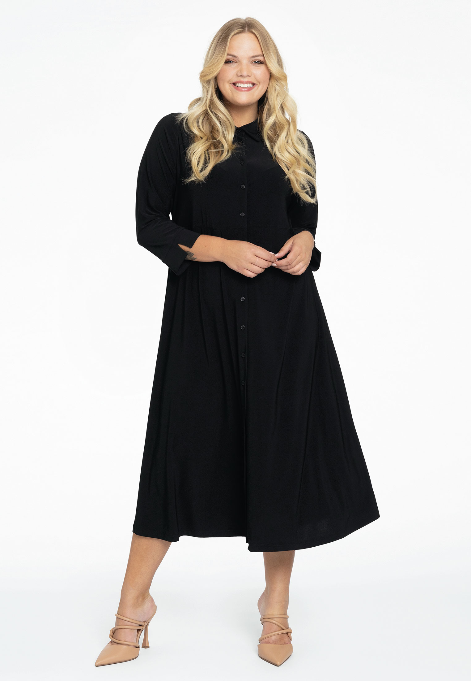 Dress-blouse long DOLCE - black 
