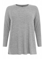 Pullover wide rib LOUNGE - grey 