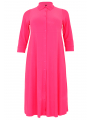 Dress-blouse long DOLCE - black pink